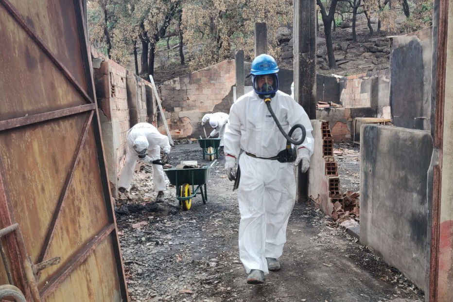 Remoção de amianto em Monchique 
