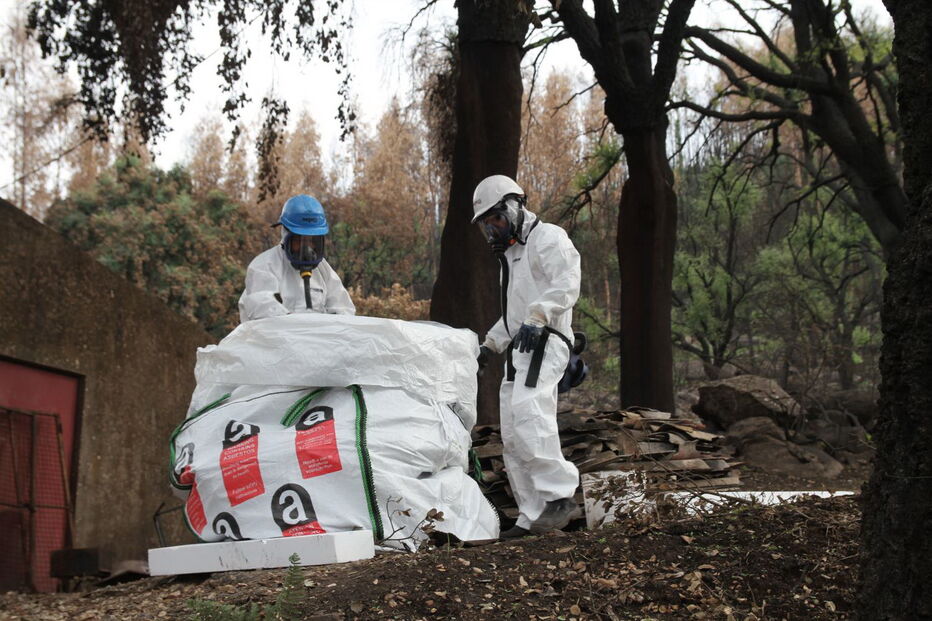 Remoção de amianto em Monchique 