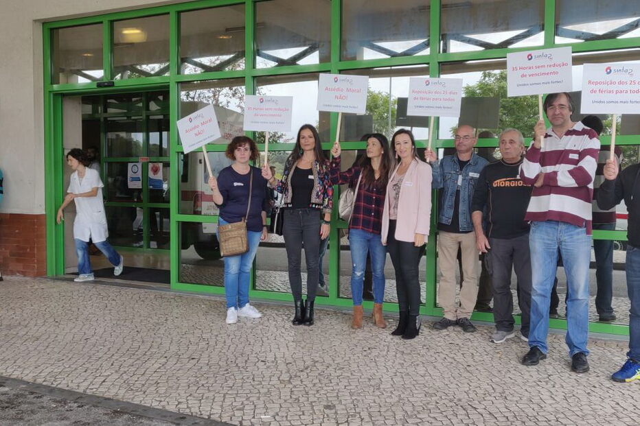 Greve da Função Pública em Portimão