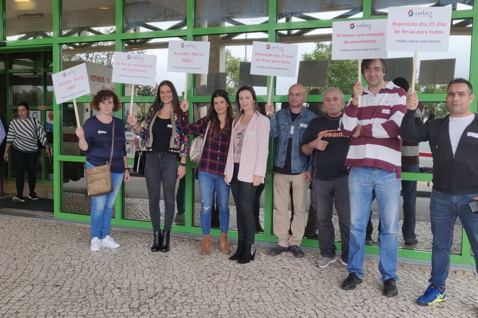 Greve da Função Pública em Portimão