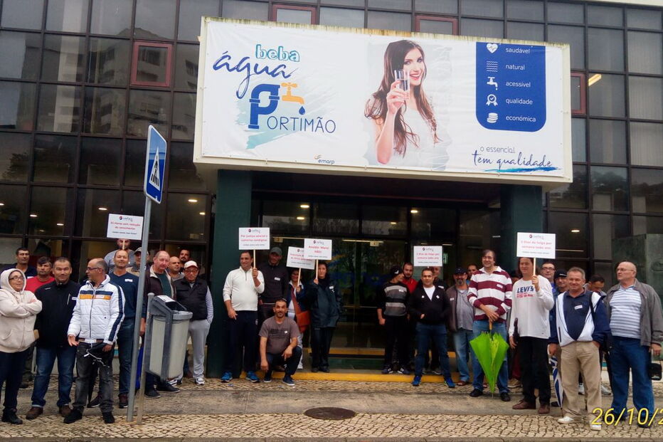 Greve da Função Pública em Portimão