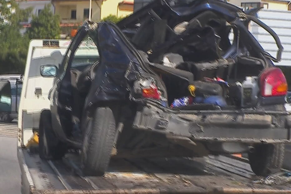 Quatro feridos em acidente durante perseguição policial em Gaia