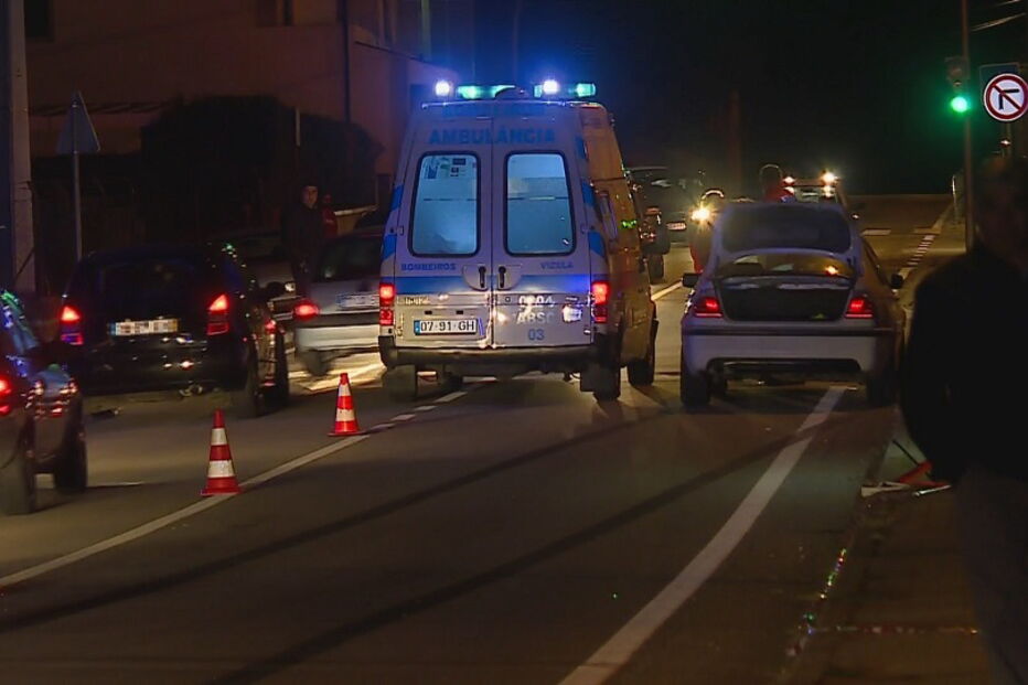 Homem morre atropelado ao sair de casa em Guimarães