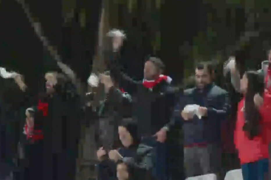 Adeptos assobiam e mostram lenços brancos a Rui Vitória após derrota do Benfica