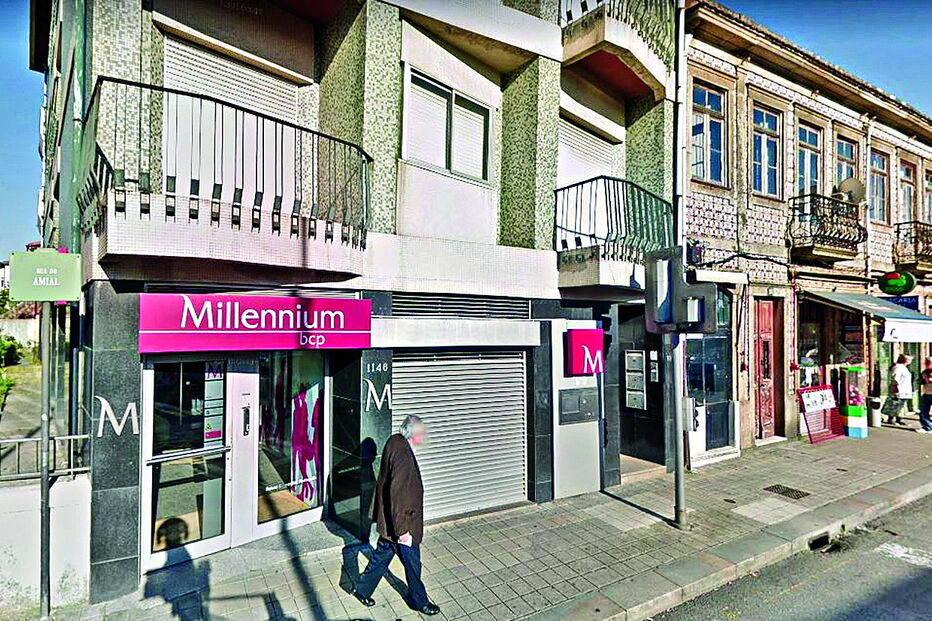 Banco Millennium BCP, na rua do Amial, Porto, foi assaltado três vezes. Em duas das situações, foi ameaçado o mesmo funcionário durante o roubo
