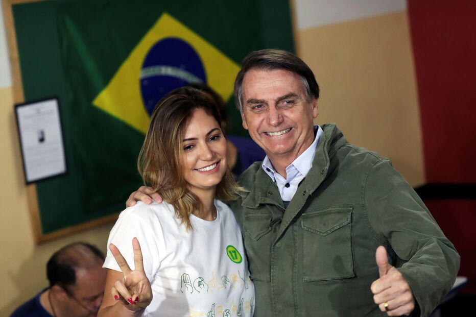 Jair Bolsonaro já votou nas presidenciais do Brasil	