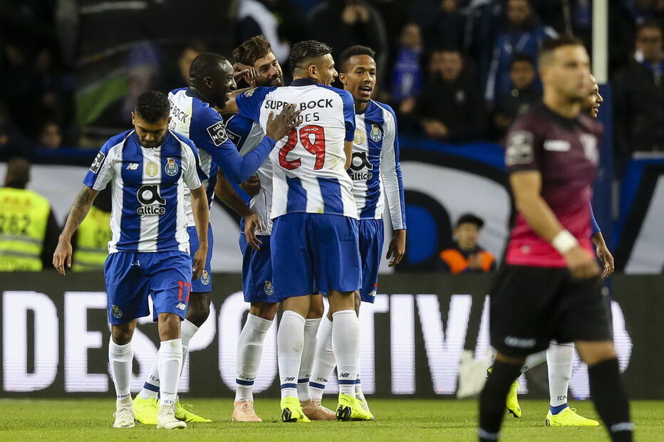 Jogo entre FC Porto e Feirense	