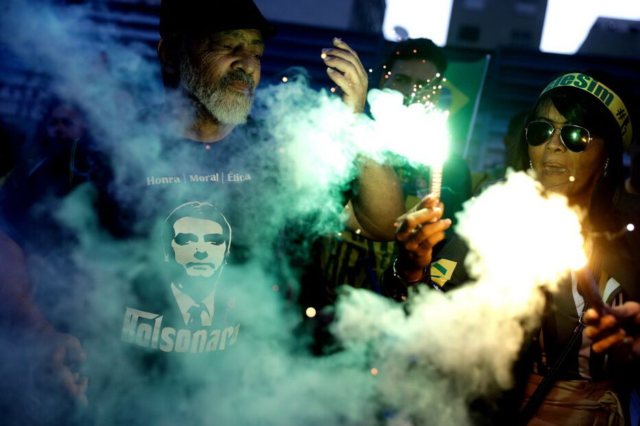 Apoiantes de Bolsonaro fizeram a festa em São Paulo	