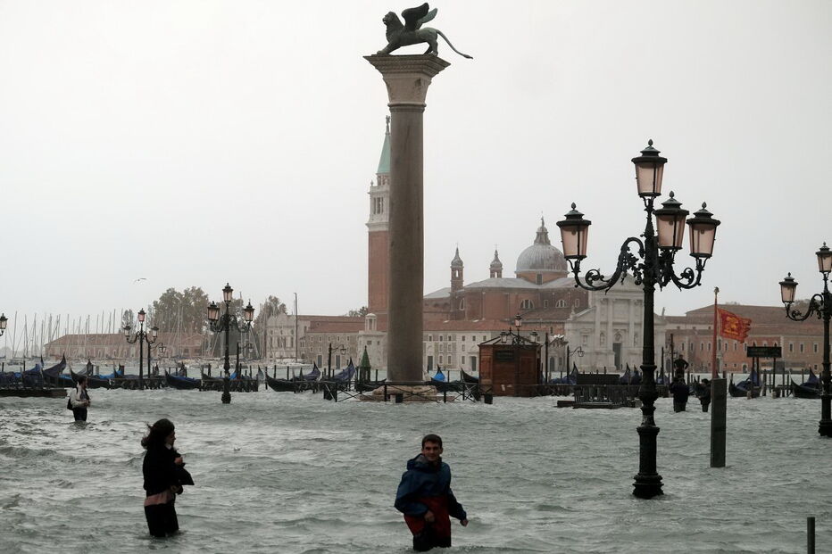 Tempestade em Itália: Vários mortos e Veneza submersa