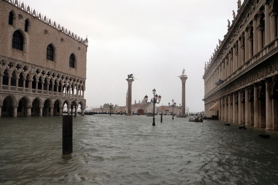 Tempestade em Itália: Vários mortos e Veneza submersa