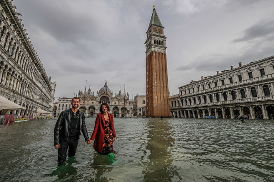 Tempestade em Itália: Vários mortos e Veneza submersa