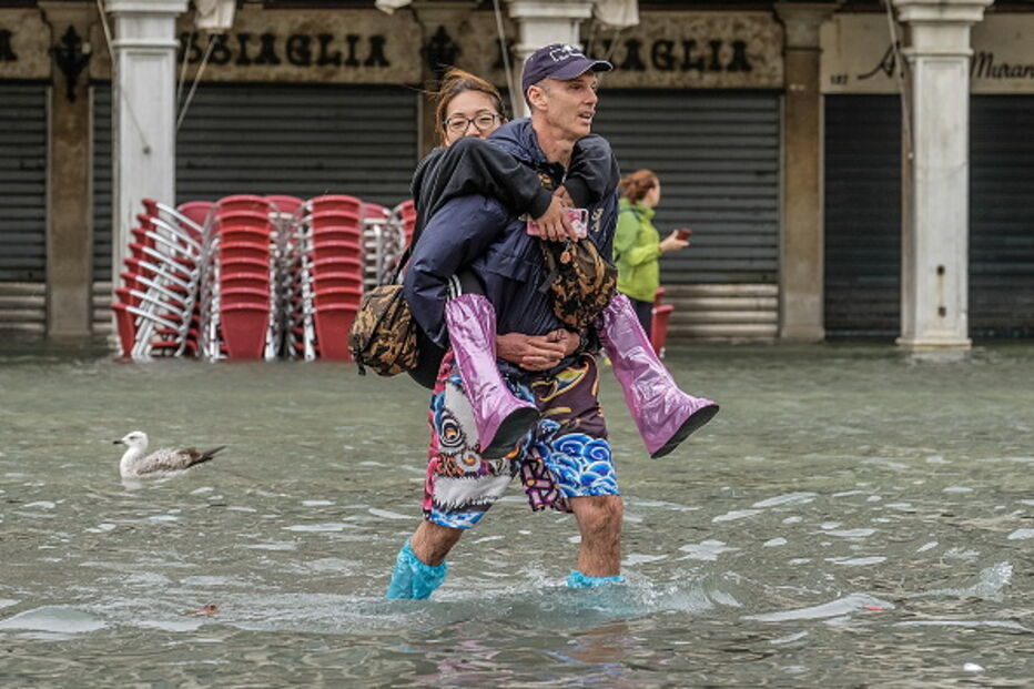 Tempestade em Itália: Vários mortos e Veneza submersa