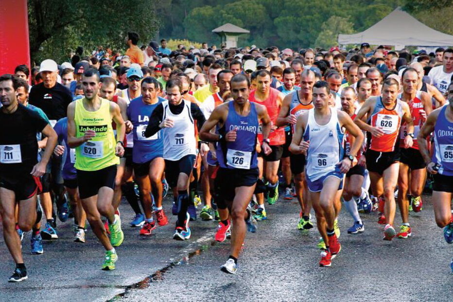 Corrida de 10 quilómetros termina com castanhas e água-pé