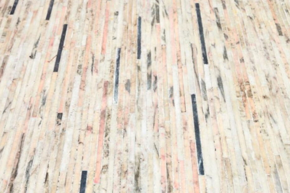 Rua em Londres pavimentada com mármore português 