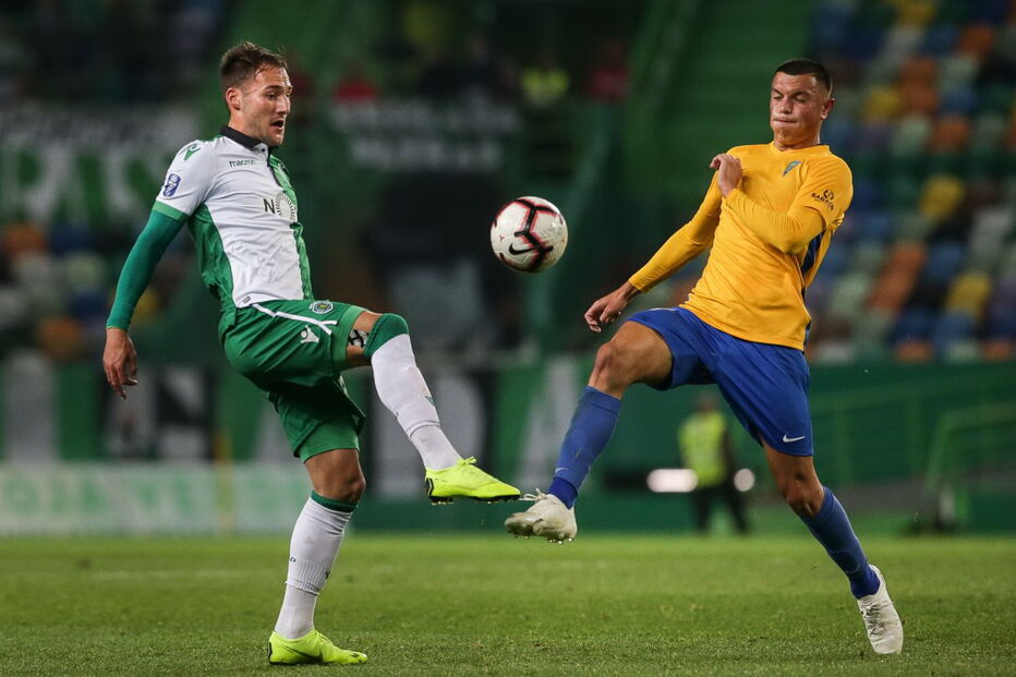 Jogo entre Sporting e Estoril para a Taça da Liga