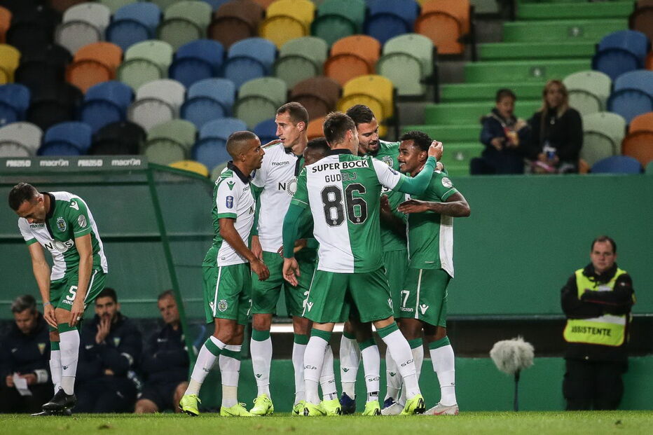 Jogo entre Sporting e Estoril para a Taça da Liga