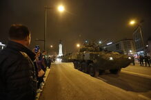 Ensaio do desfile de ‘snipers’ da Polícia 