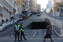 Ensaio do desfile de ‘snipers’ da Polícia 