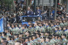 As imagens do maior desfile militar de sempre em Portugal
