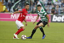 Jogo entre Santa Clara e Sporting