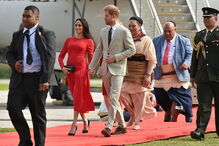 Meghan Markle deu nas vistas pelo guarda-roupa variado na viagem à Oceania