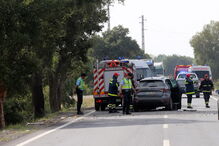 Despiste em Pegões matou pai e filho, em agosto de 2018