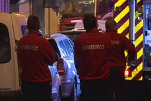 Incêndio deflagra em prédio de Queluz em Sintra