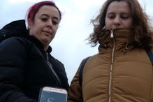 Andreia Lopes encontrou o gato por acaso. Marisa Paulo (esq.), da Qoasmi