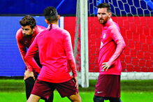 Argentino já trabalhou normalmente com os restantes companheiros após a recuperação em tempo recorde  