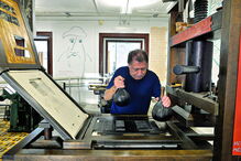 Tipografia popular do Seixal, no Ecomuseu