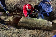 Cavalo resgatado de aqueduto em Arcos de Valdevez