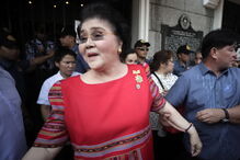 Imelda Marcos, antiga primeira-dama das Filipinas