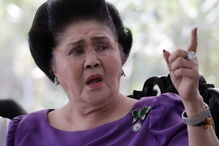 Imelda Marcos, antiga primeira-dama das Filipinas