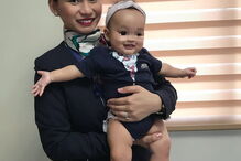 Patrisha Organo e a filha, Jade