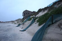 Reportagem na orla marítima de Ofir sobre o Plano de Demolições Previstas no Plano da Orla Costeira