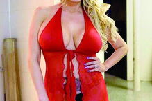 A estrela pornográfica Stormy Daniels  