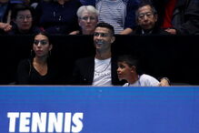 Ronaldo e companhia assistem a jogo de ténis das ATP Finals em Londres
