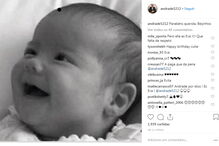 Padrasto de Ronaldo dá parabéns a Alana no Instagram...mas engana-se na foto