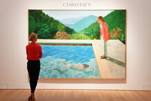 Leilão de Portrait of an Artist (Pool With Two Figures), de David Hockney