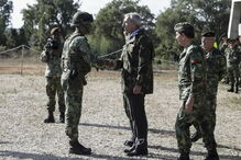 Ministro João Gomes Cravinho visita Brigada Mecanizada do Exército em Santa Margarida