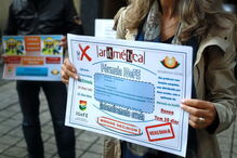 Manifestação de professores no Porto