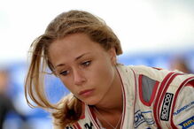 A piloto alemã Sophia Floersh