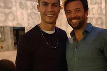 Cristiano Ronaldo com Dânia Neto