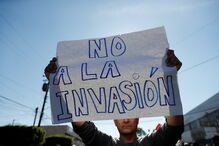 Moradores de Tijuana estão contra ‘invasão’ de migrantes a caminho dos EUA