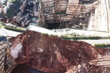 Imagens aéreas mostram tamanho da pedreira de Borba