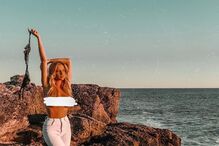 A atriz Júlia Palha