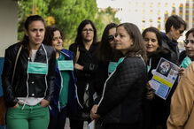 Greve dos enfermeiros em Coimbra