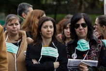 Greve dos enfermeiros em Coimbra