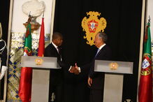 Presidente de Angola e Marcelo Rebelo de Sousa