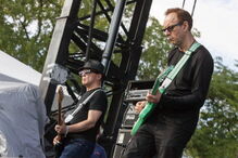 A banda britância Wire em concerto